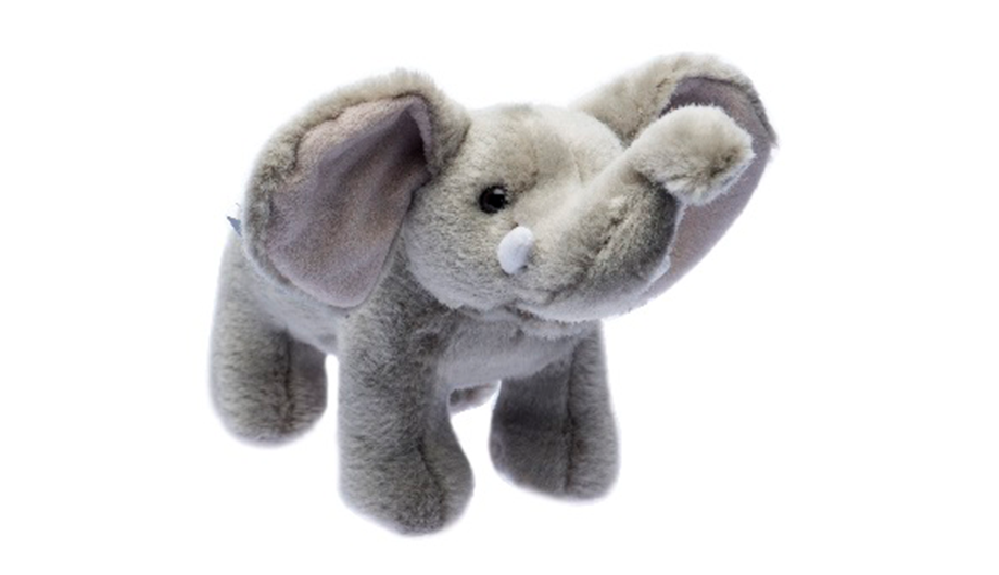 A soft elephant toy