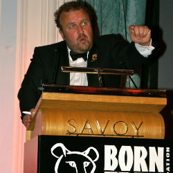 James Lewis hosting a Born Free auction at The Savoy