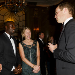 Cosmas Mumba and Cheryl Mvula meet The Prince of Wales
