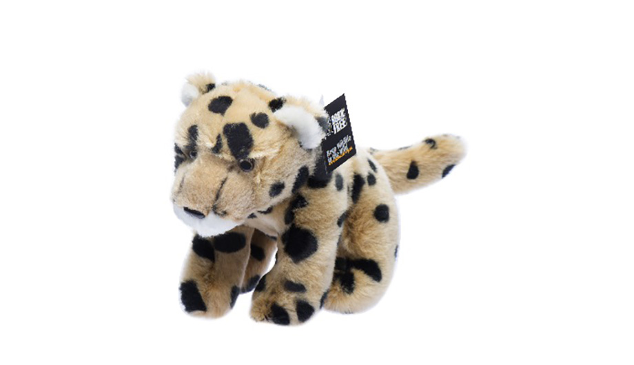 Cheetah cuddly toy