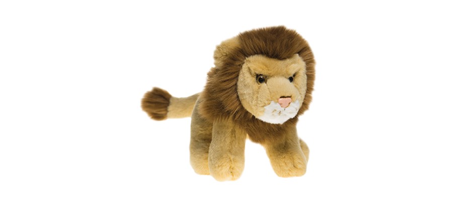A lion cuddly toy