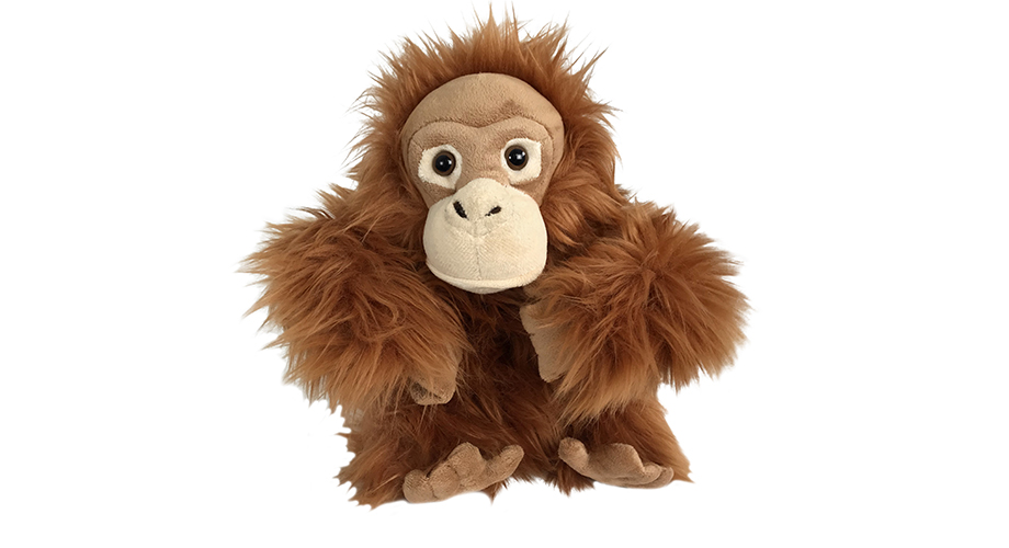 Orangutan cuddly toy