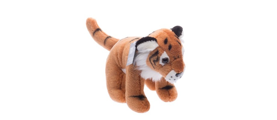 A tiger cuddly toy