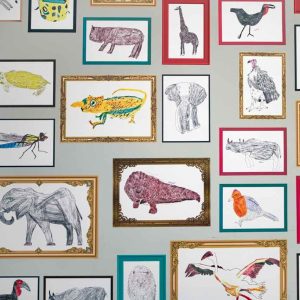 Children's wildlife artwork