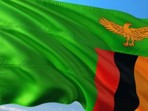 National flag of Zambia