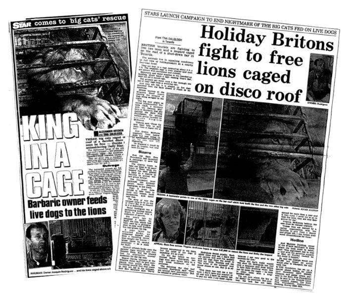 Raffi and Anthea news story 1994