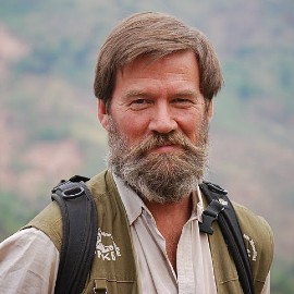 A headshot of Ian Redmond