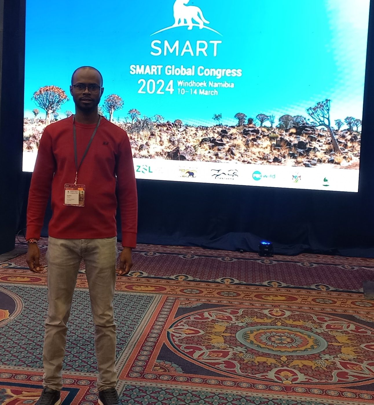 Newton Simiyu, attending the SMART Global Congress 2024