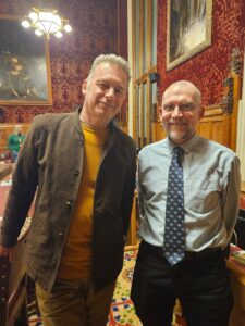 Chris Packham and Mark Jones