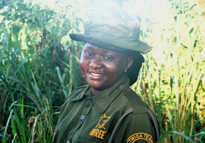 A headshot of Amina Nyaga