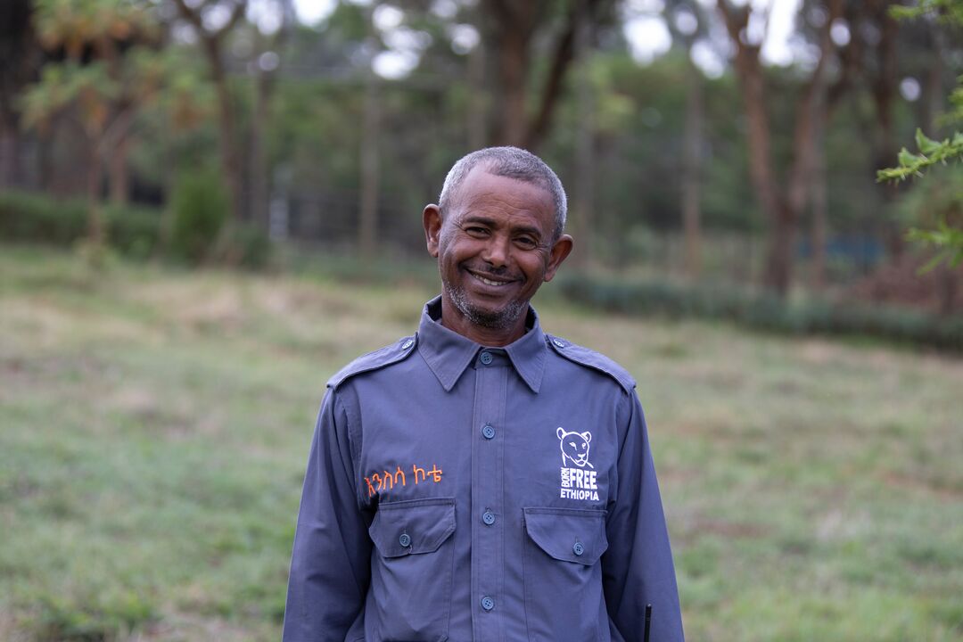 A headshot of Getenet Abebe