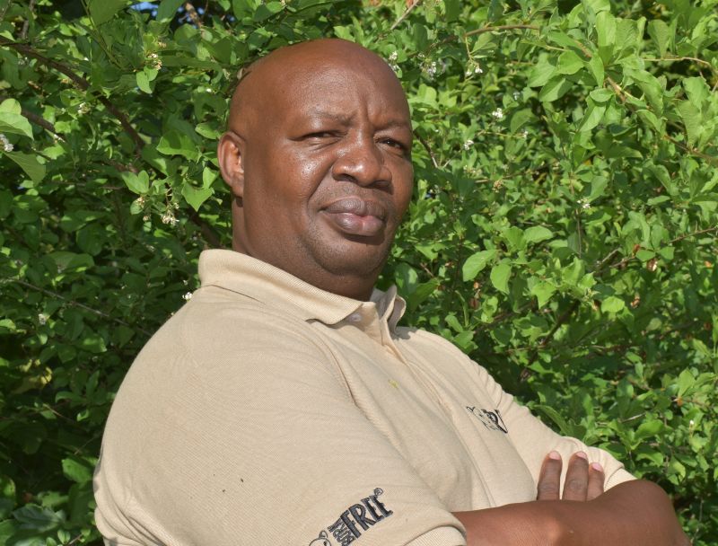 A headshot of Charles Njoroge