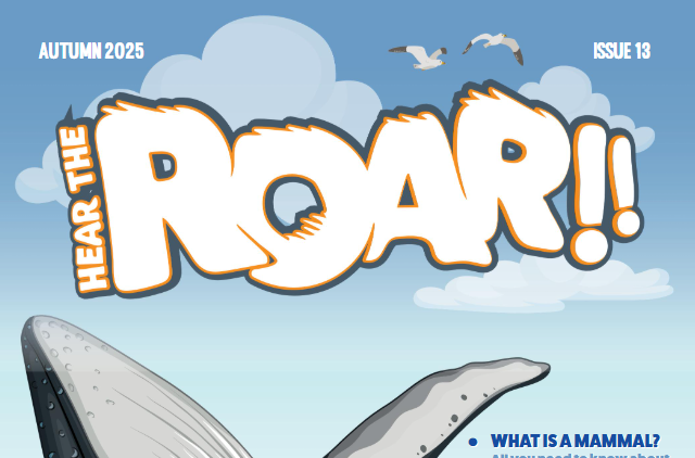 Hear The Roar!! Magazine front cover