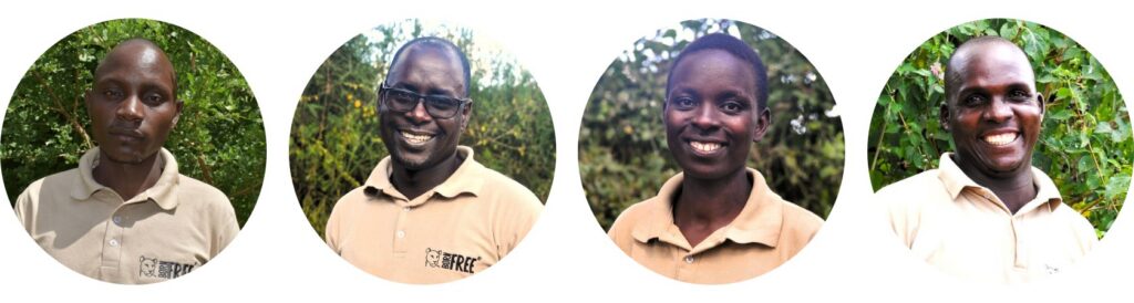 Left to right: Michael, Patrick, Samim, Hassan