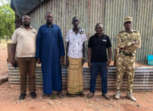 Charles Njoroge (Born Free), Kusow Abdullahi, Ismail Abdi Omar, Jeremy Kimathi (Born Free), Immanuel Lepilal (KWS).